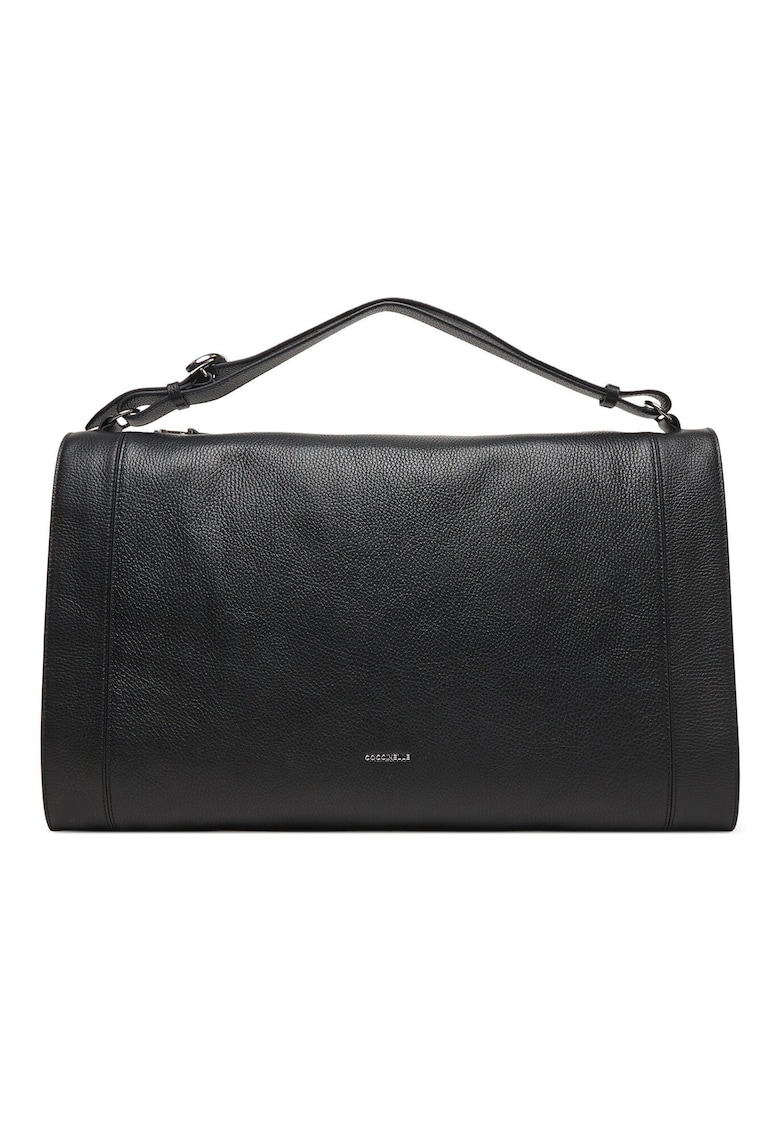 Geanta dama -  neagra - din piele naturala