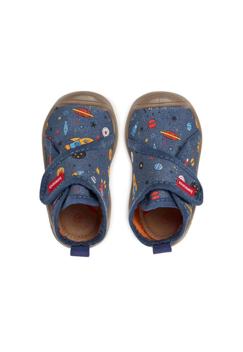 Papuci de casa baieti 305468123 - Albastru - Textil