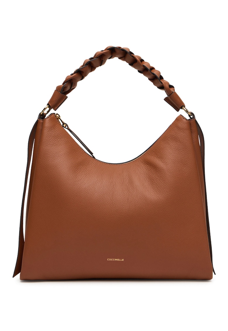 Geanta din piele cu bareta de umar Boheme - Multicolor