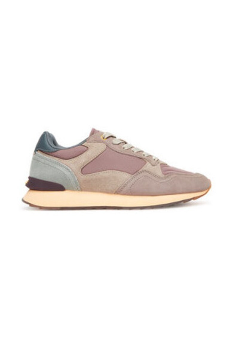 Tenisi din piele naturala multicolora - Multicolor