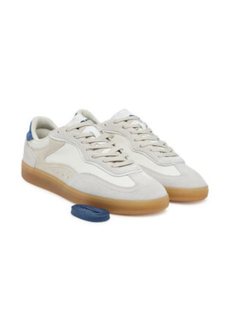 Tenisi barbati -  305258885 - piele naturala - bej