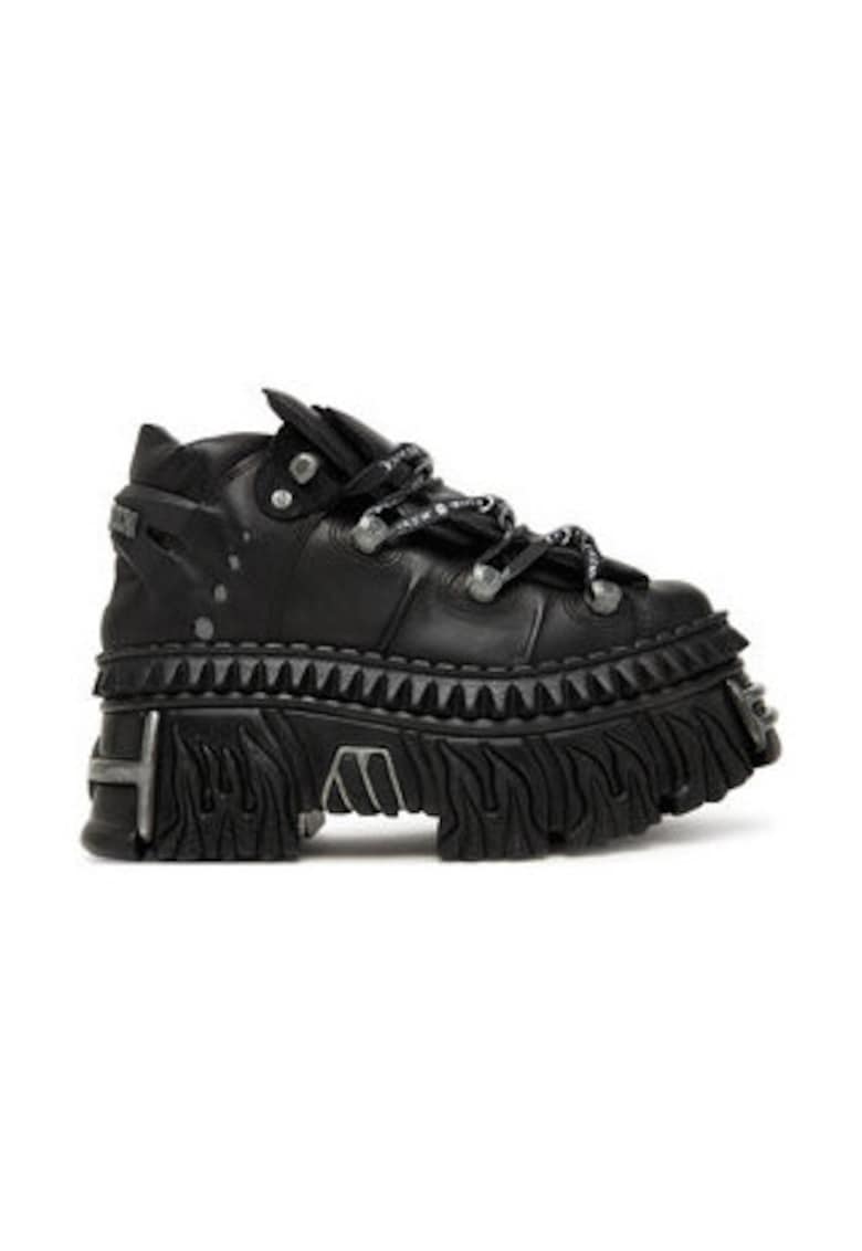 Pantofi dama 305514677 - Piele naturala - Negru