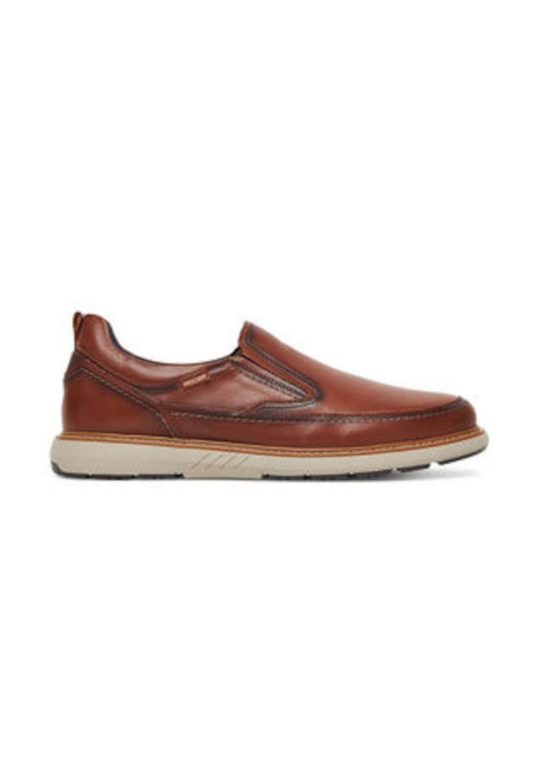 Pantofi barbati - din piele naturala - maro