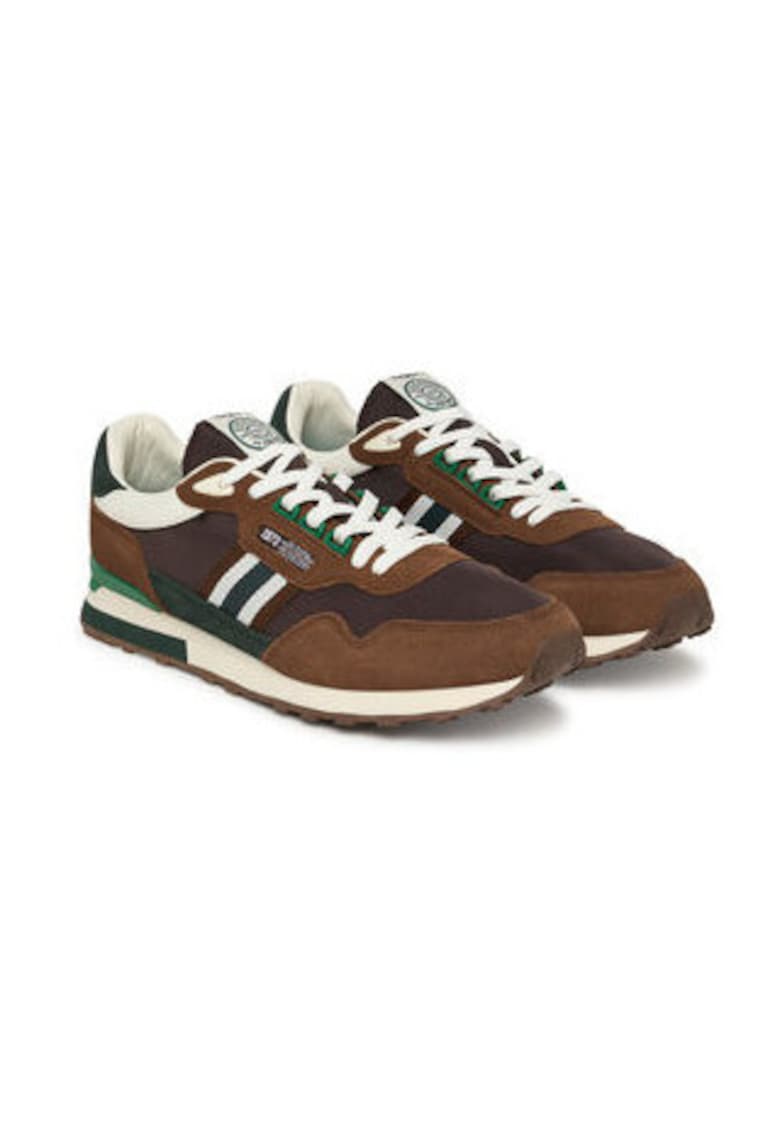 Pantofi sport - 305416506 - piele naturala - maro
