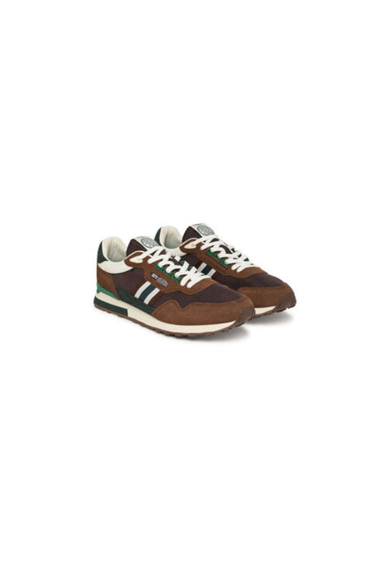 Pantofi sport - 305416506 - piele naturala - maro