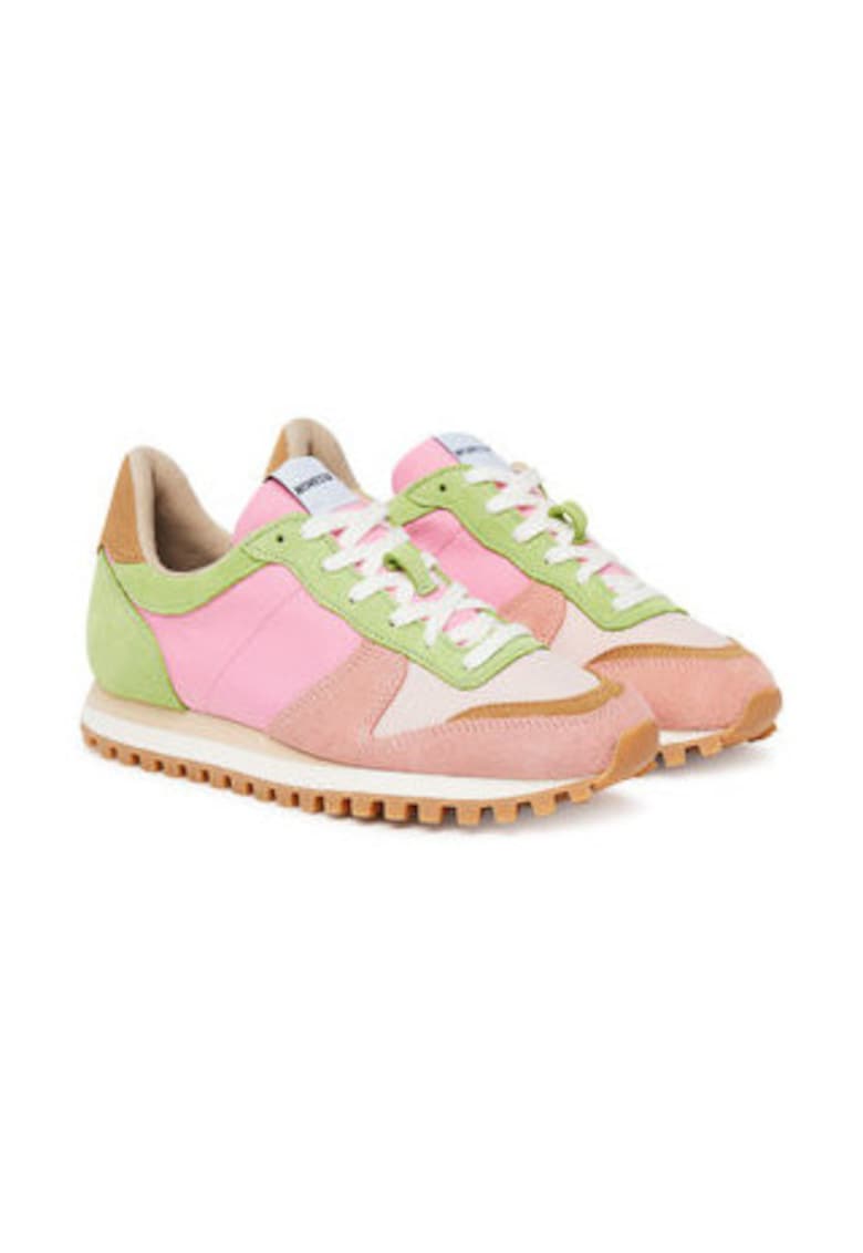 Tenisi dama - piele naturala - multicolor