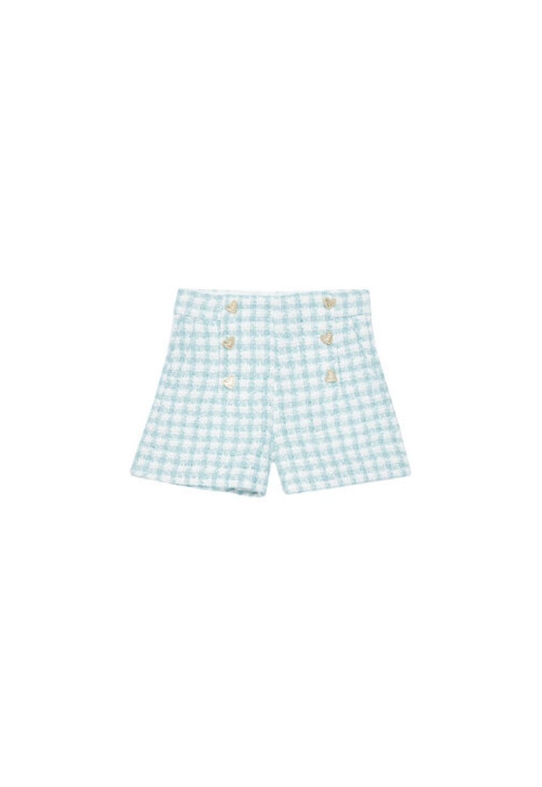 Pantaloni scurti copii - Abel Lula - albastru - material textil -