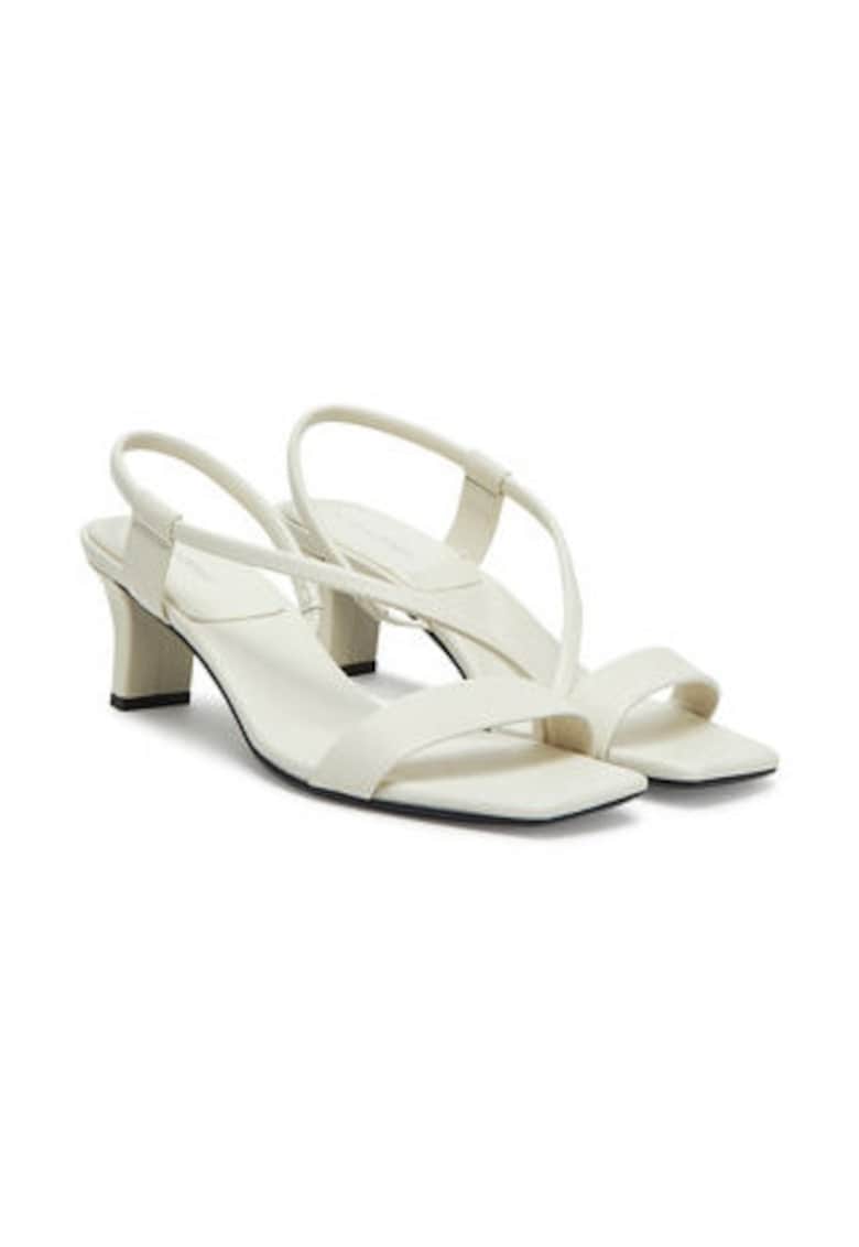 Sandale dama 305198389 - piele naturala - alb