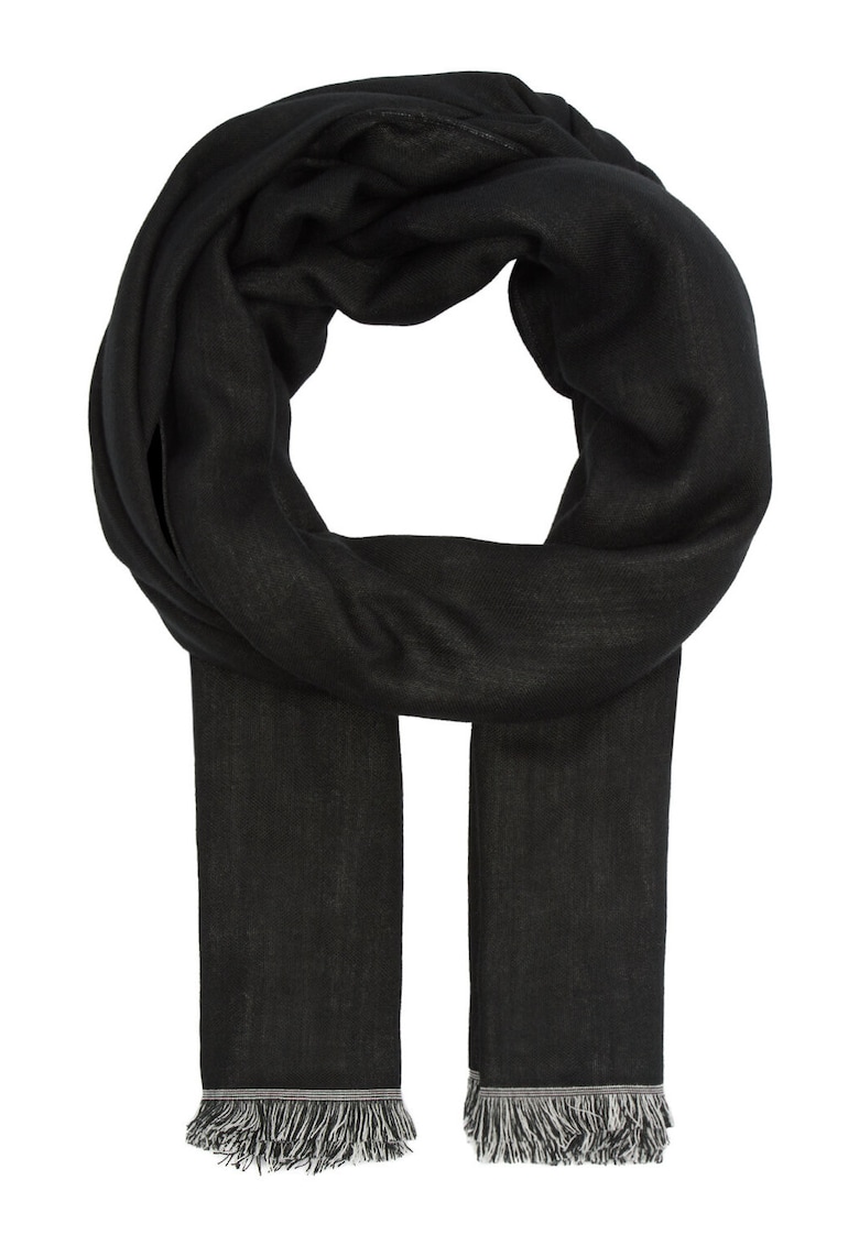 Calvin Klein Esarfa dama - neagra - din tkanina - universala