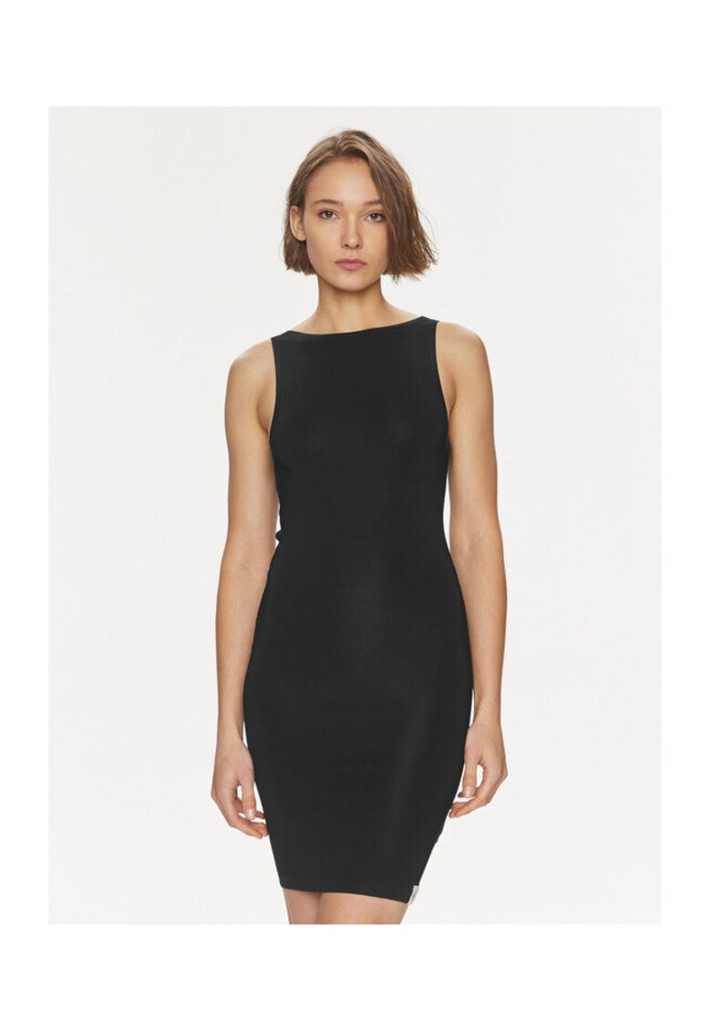 Rochie de vara - negru - 74% viscoza - 22% poliamida - 4% elastan
