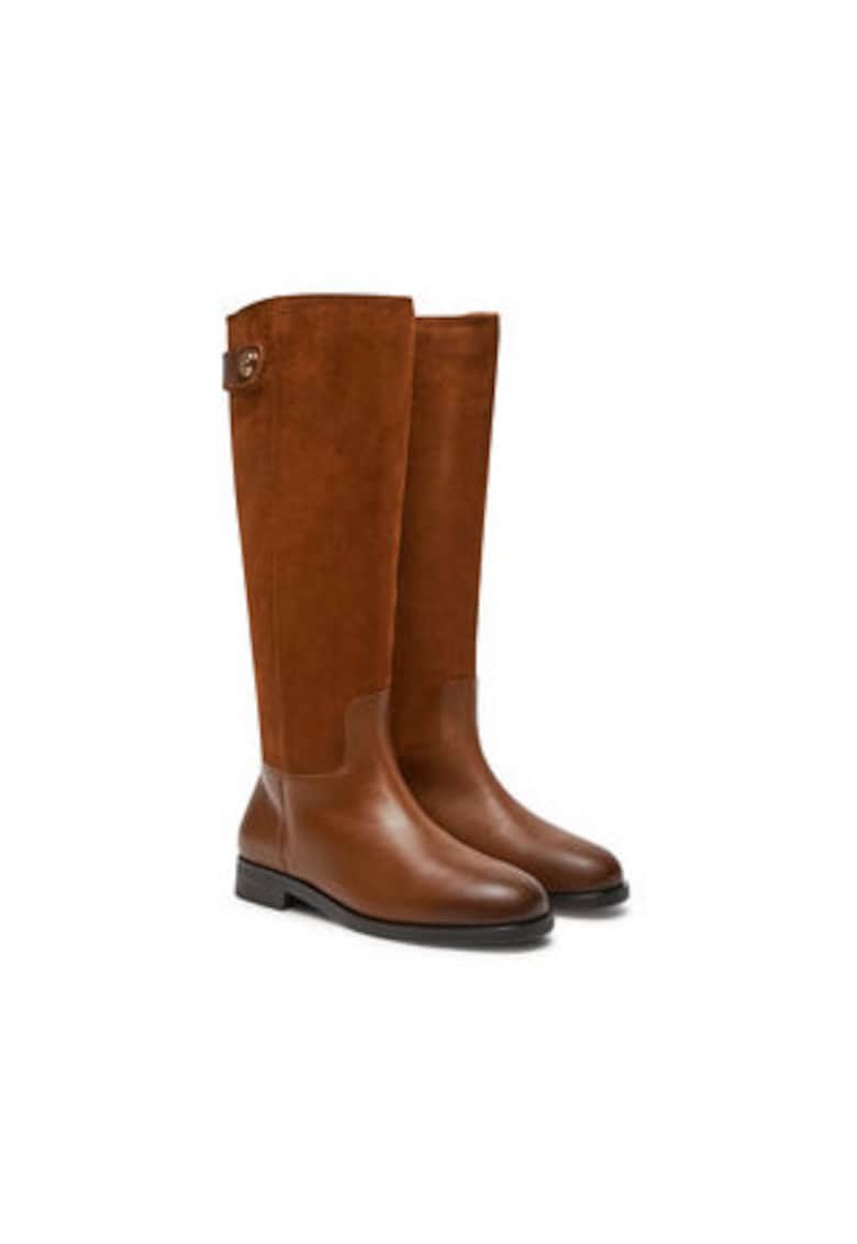 Cizme dama -  piele naturala - maro