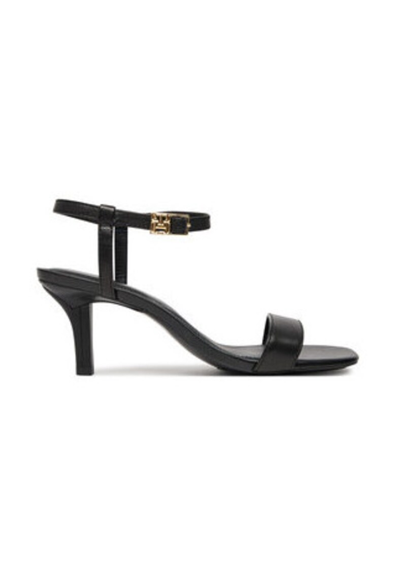 Sandale de dama - piele naturala - negru -