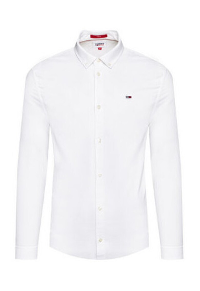Camasa barbati - alb - slim fit - bumbac