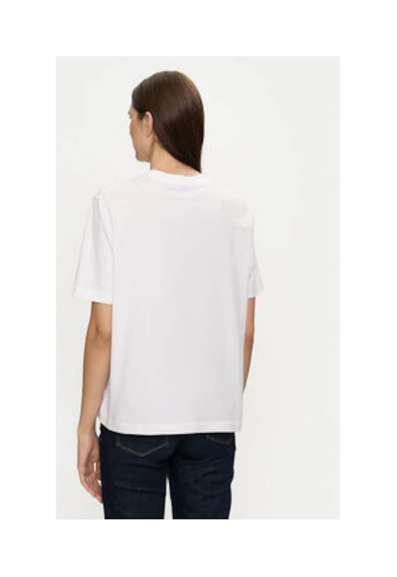 Tricou Dama - bumbac - alb -