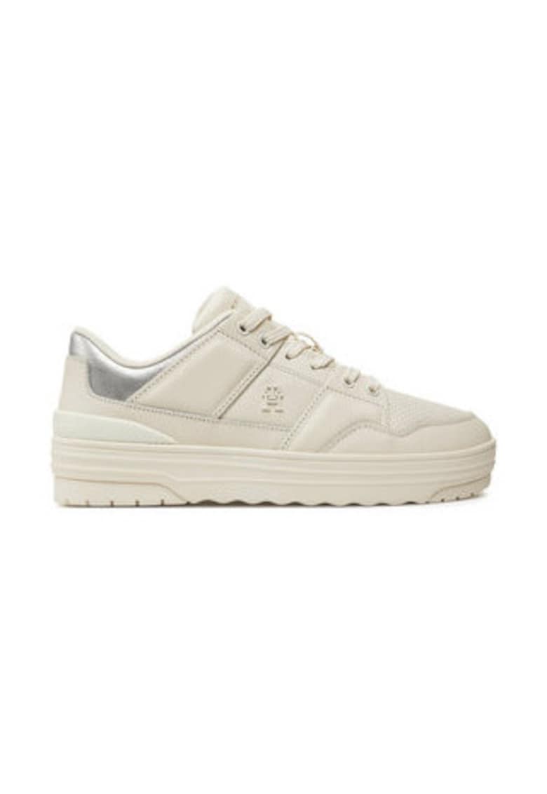 Tenisi dama - piele naturala - bej - confortabil - elegant -