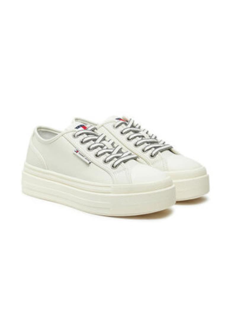 Tenisi dama - piele naturala - bej