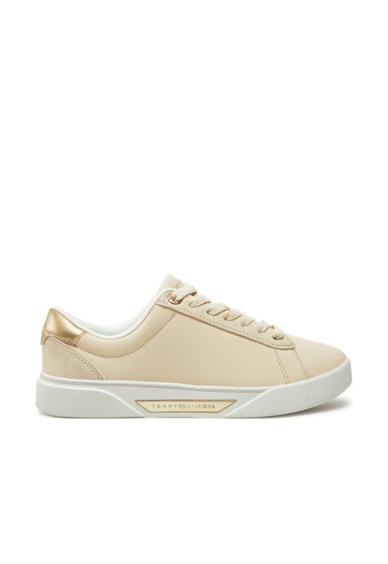 Tenisi dama - 304425103 - piele naturala - bej - Bej