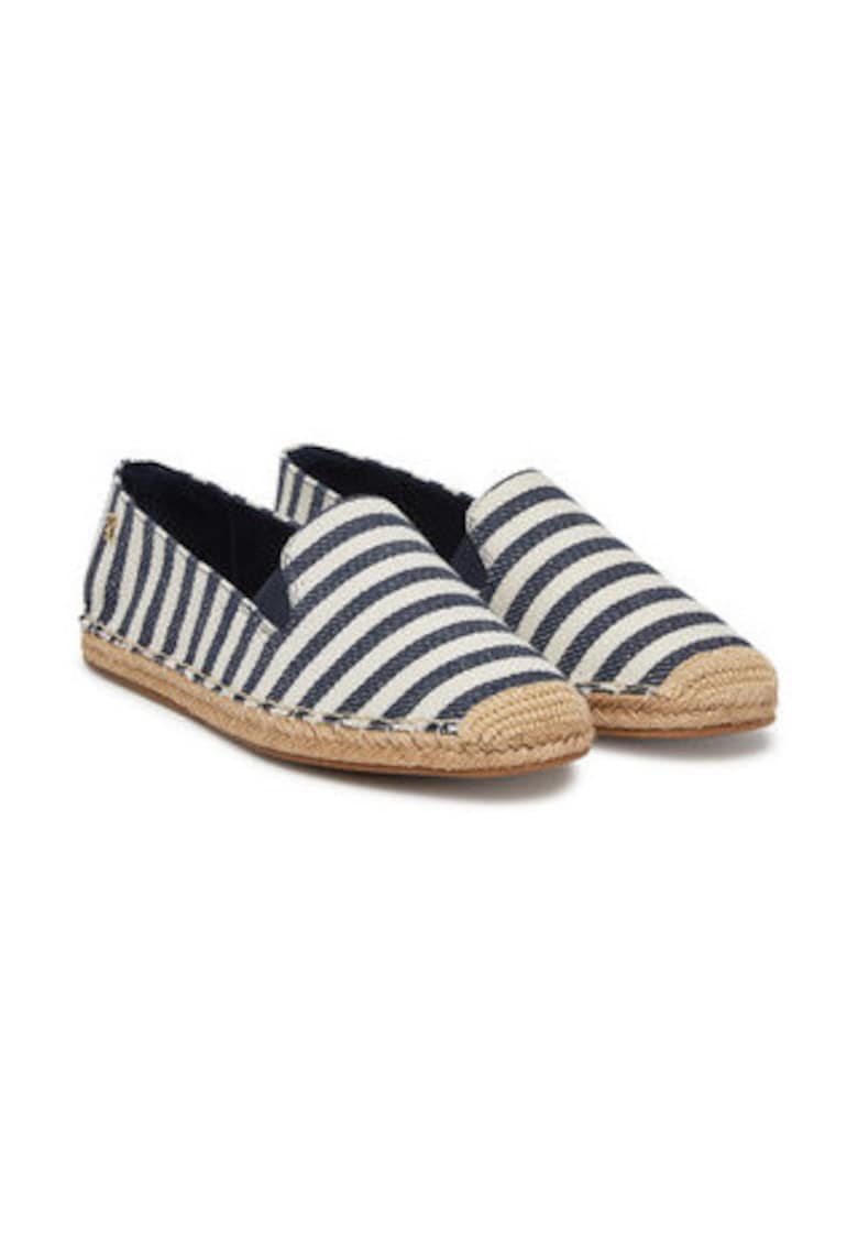 Tommy Hilfiger Espadrile de dama material textil - bleumarin/alb