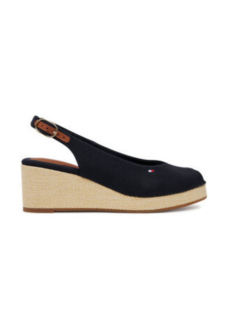 Sandale de dama - material textil - albastru