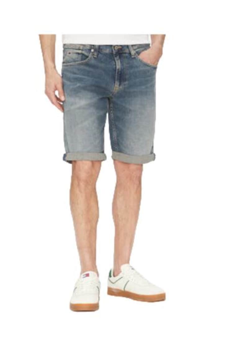 Blugi scurti barbati - albastru