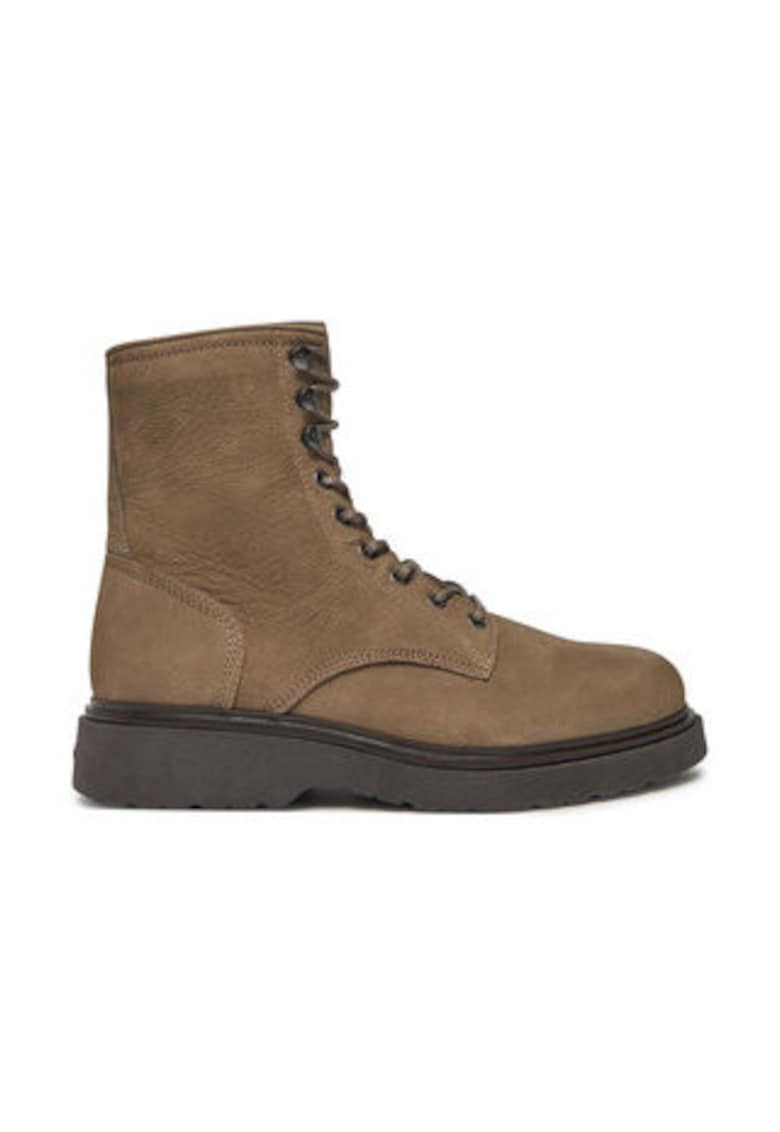 Ghete barbatesti - 304216152 piele naturala - bej