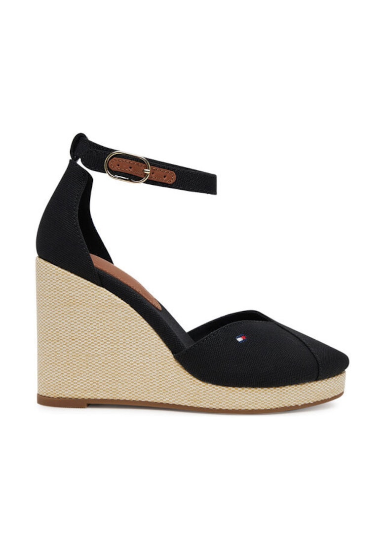 Pantofi de dama - 305157195 - textil - negru -