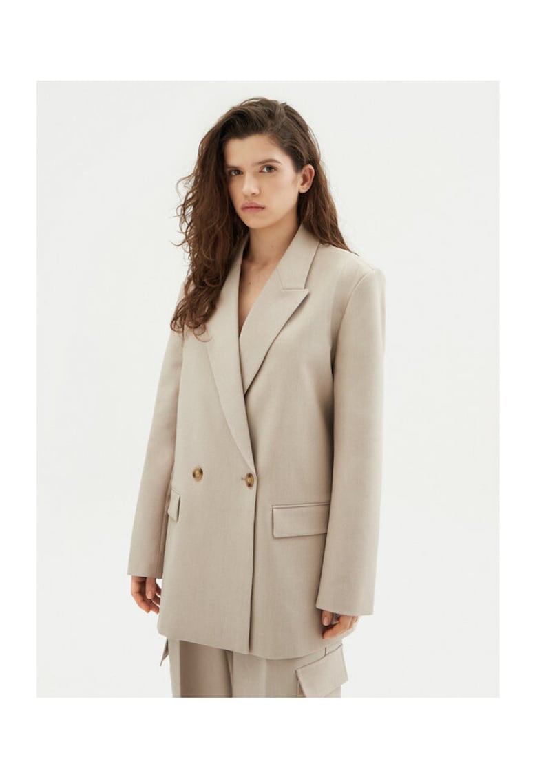 Sacou dama bej - fabricat moale