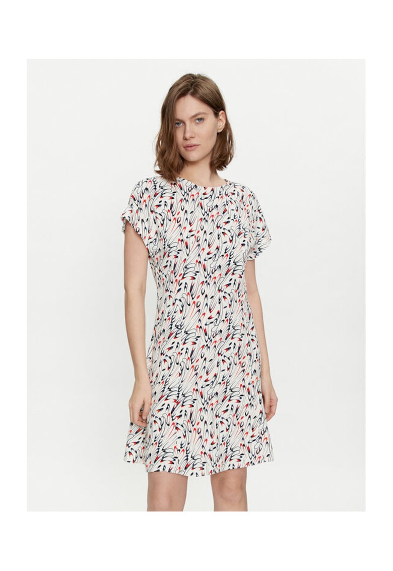 Rochie casual de dama multicolor -