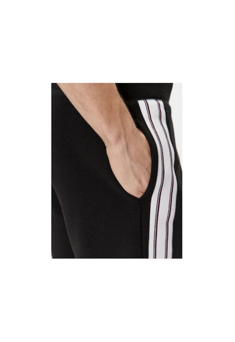 sport barbati - bumbac organicfwqd - Alb/Negru