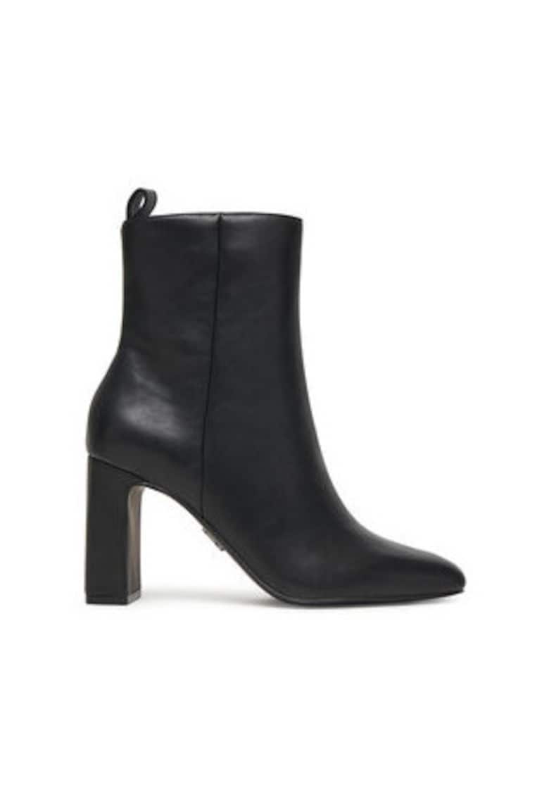 Botine dama -  negru - piele ecologica -