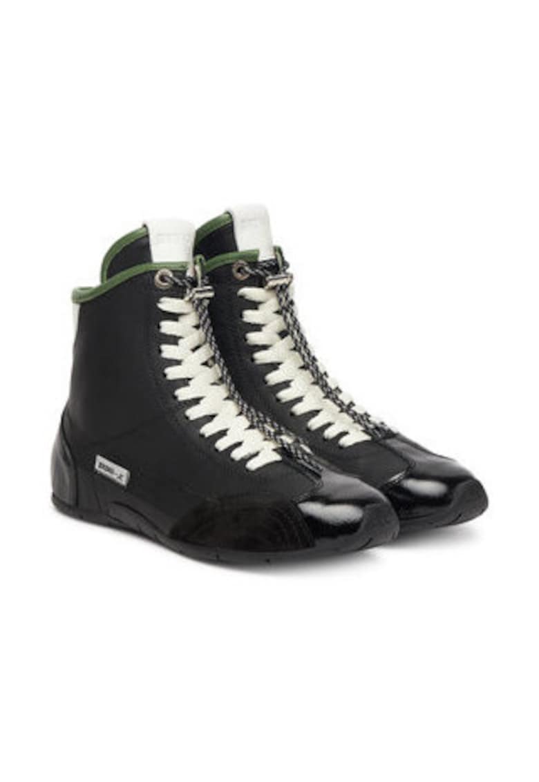 Tenisi dama 305520753 - Piele naturala - Negru - Negru