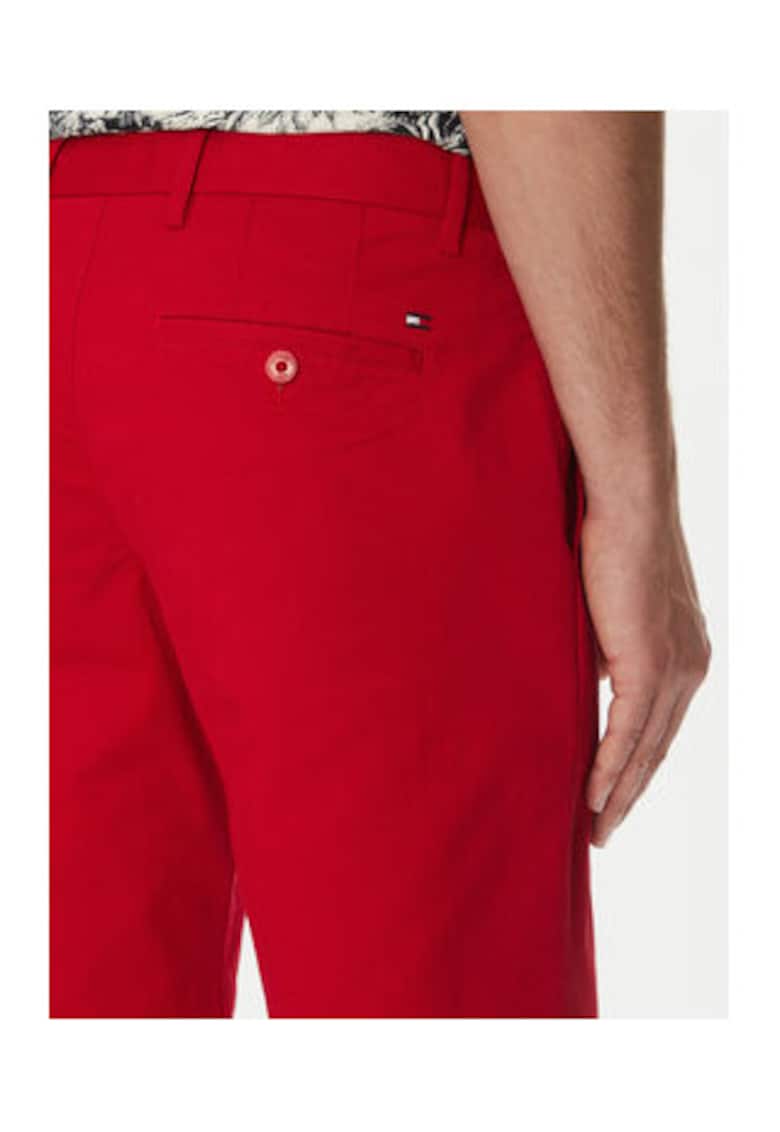 Pantaloni scurti barbati - sintetic - rosu