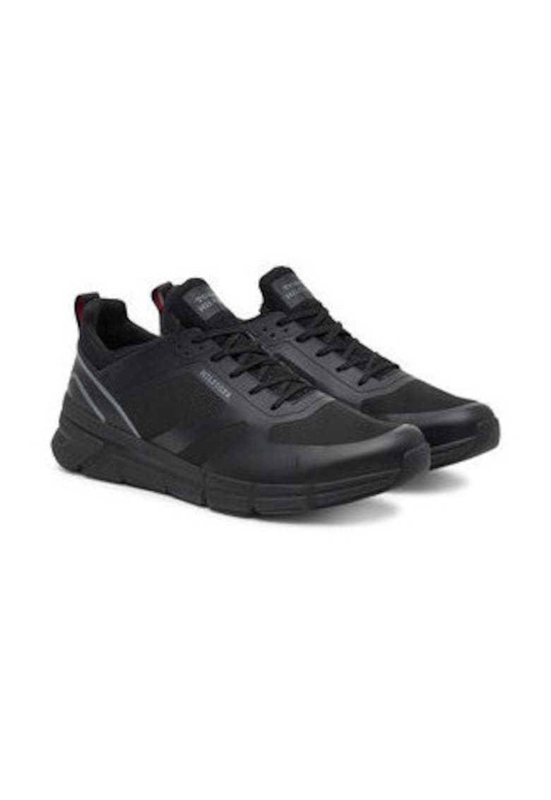 Pantofi sport pentru barbati - 305154927 - piele ecologica - negru