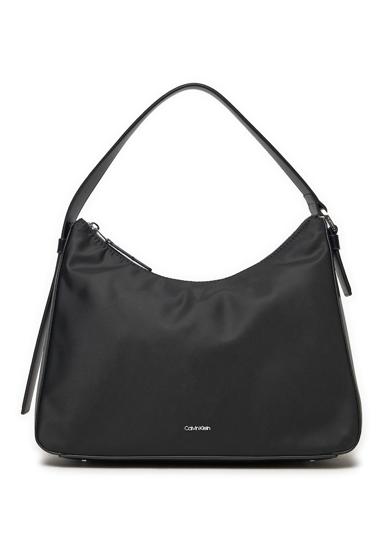 Geanta dama -  piele ecologica - neagra - universala