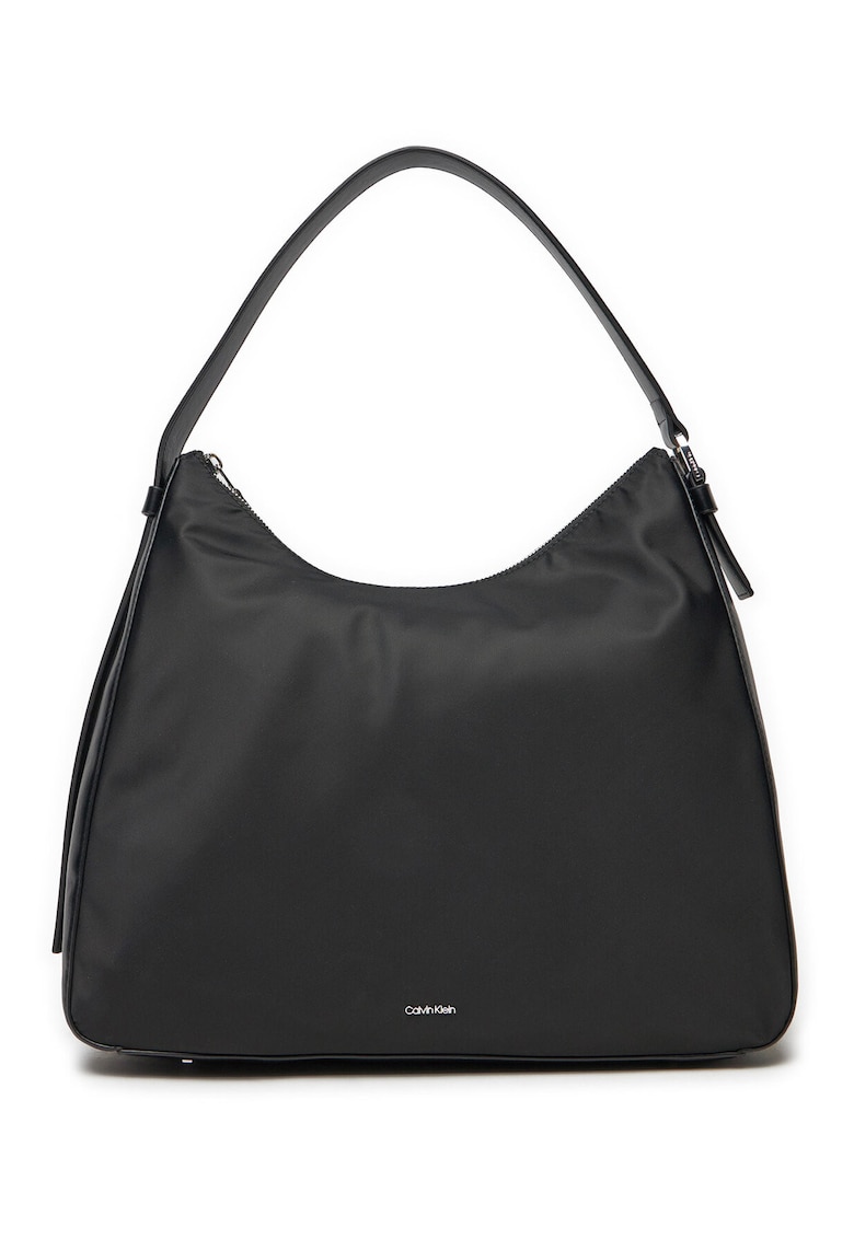 Geanta dama -  piele ecologica - neagra - universala