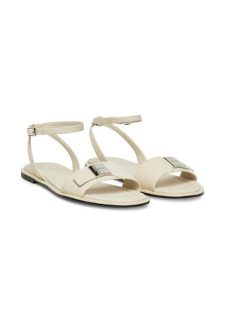 Sandale dama - piele naturala - bej -