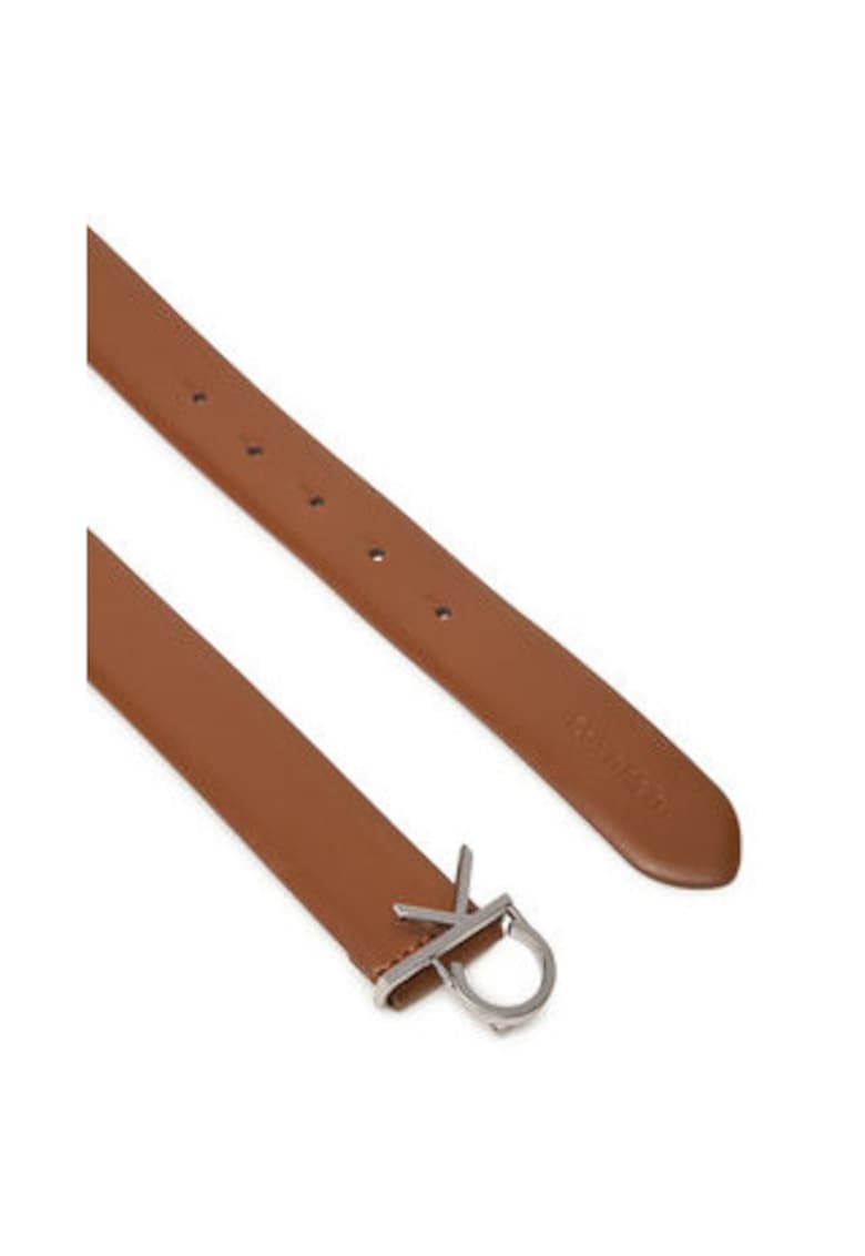 Curea de dama - 304615900 - piele naturala - multicolora - 105 - Maro
