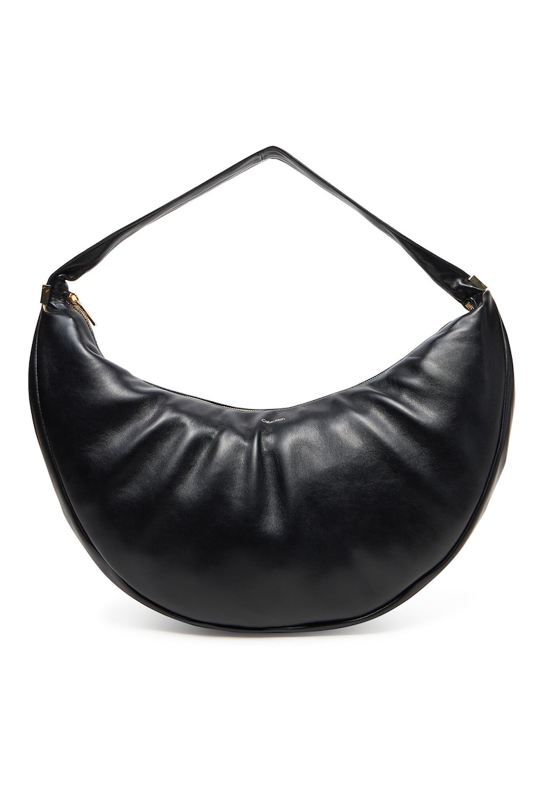 Geanta dama - piele ecologica - neagra - universala