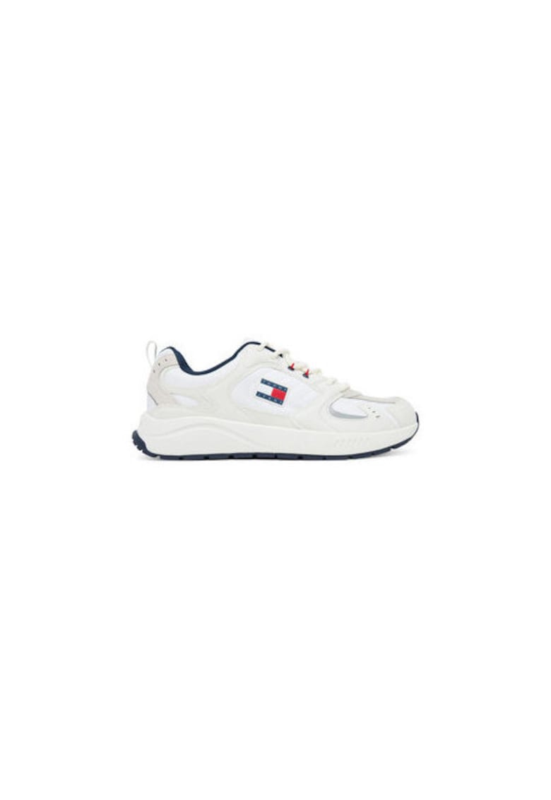 Pantofi sport pentru barbati - 305438003 - piele ecologica - alb