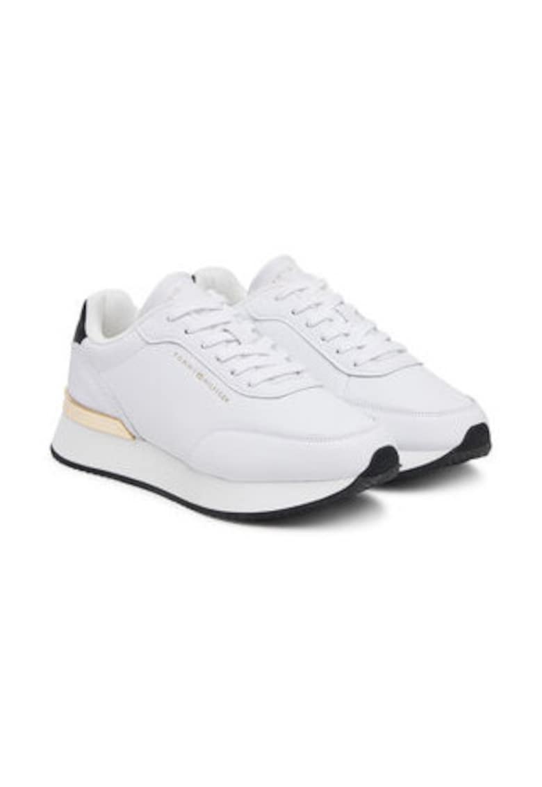 tenisi de dama - piele naturala - Alb