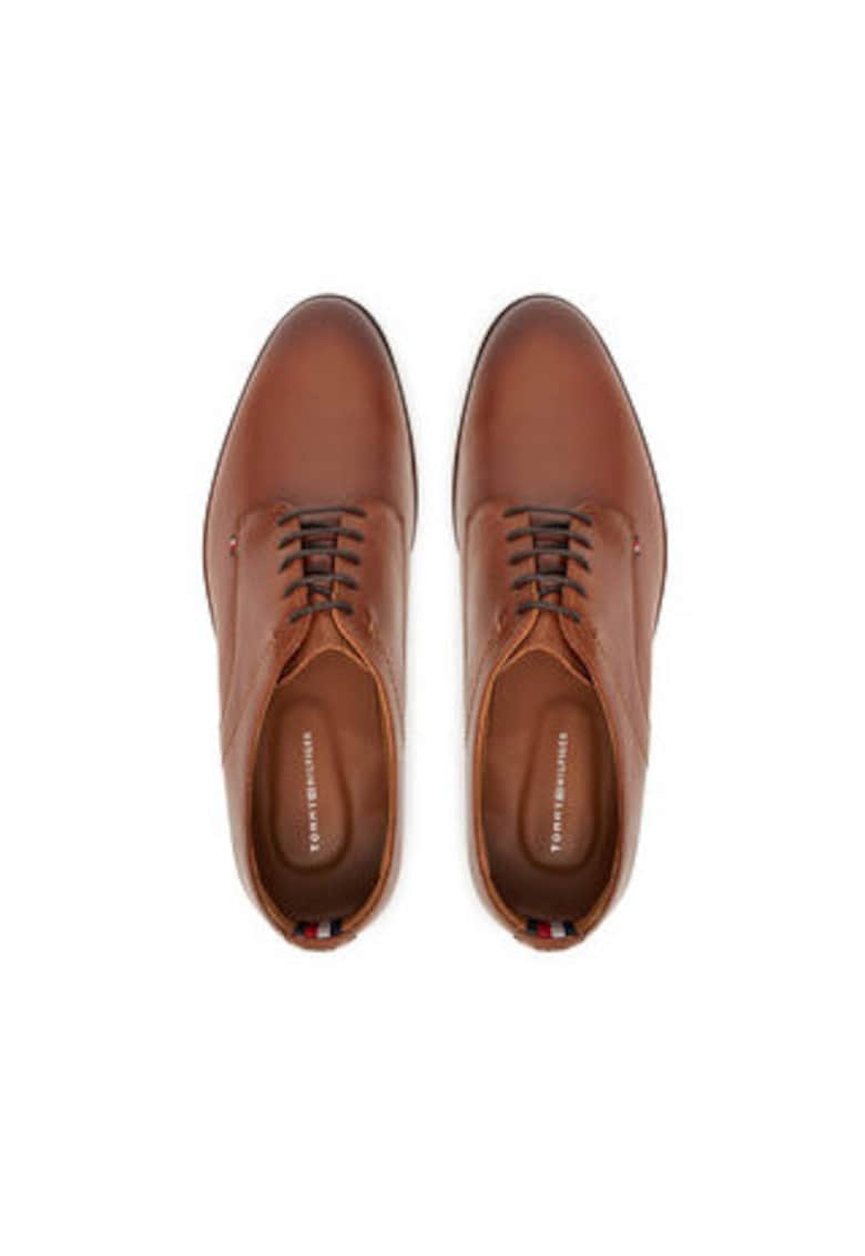 Pantofi barbatesti - 305436962 - piele naturala - maro
