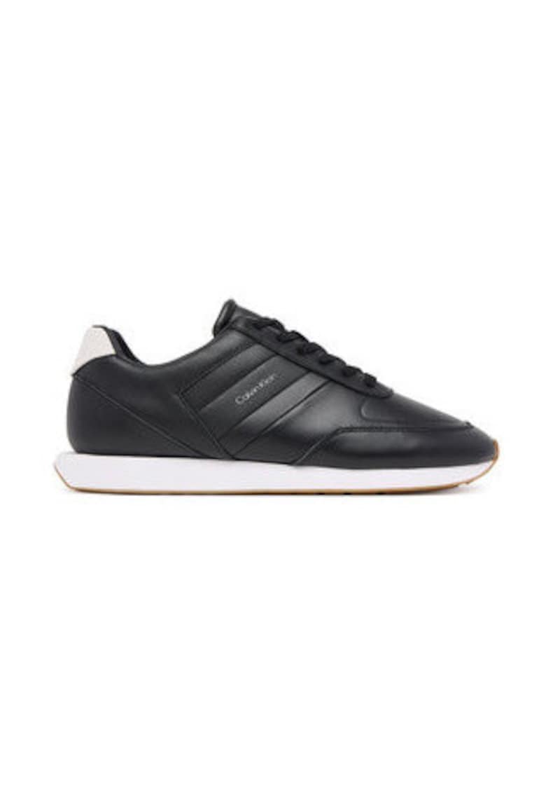 Pantofi sport barbatesti - 305525963 - piele naturala - negru