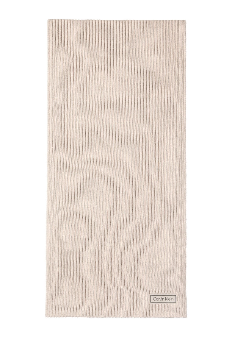 Esarfa unisex - bej - tkanina