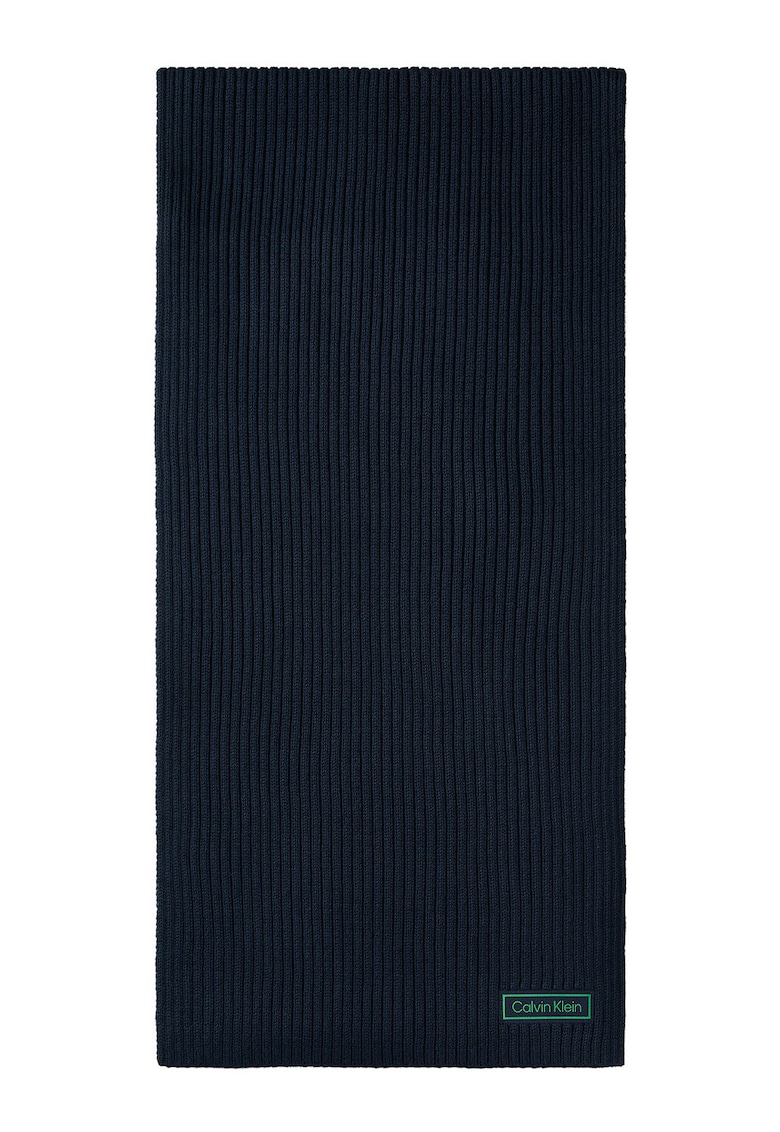 Esarfa unisex - negru - material textil