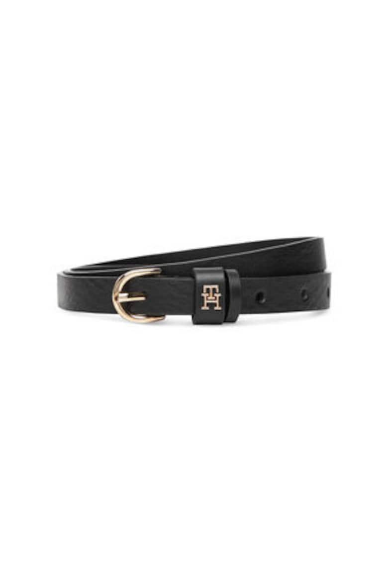 Curea de dama - 305369512 - piele naturala - multicolora - Negru