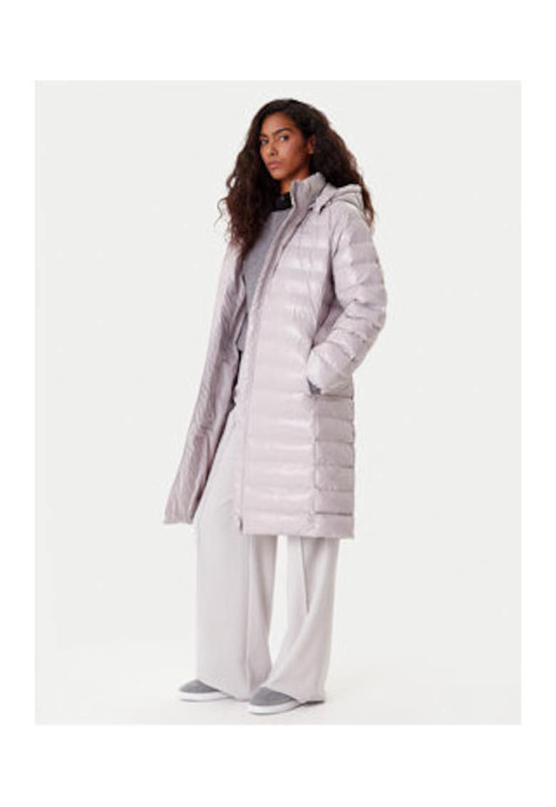 Calvin Klein Palton de iarna Dama - Gri - 100% poliamida -