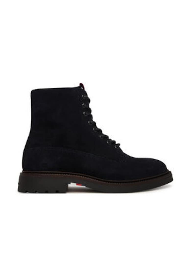 Ghete barbatesti - 305552334 piele naturala - negru