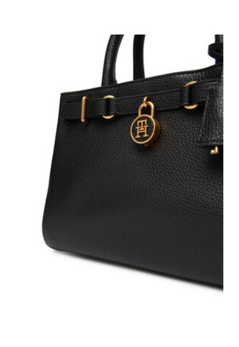 Geanta dama - piele naturala - negru