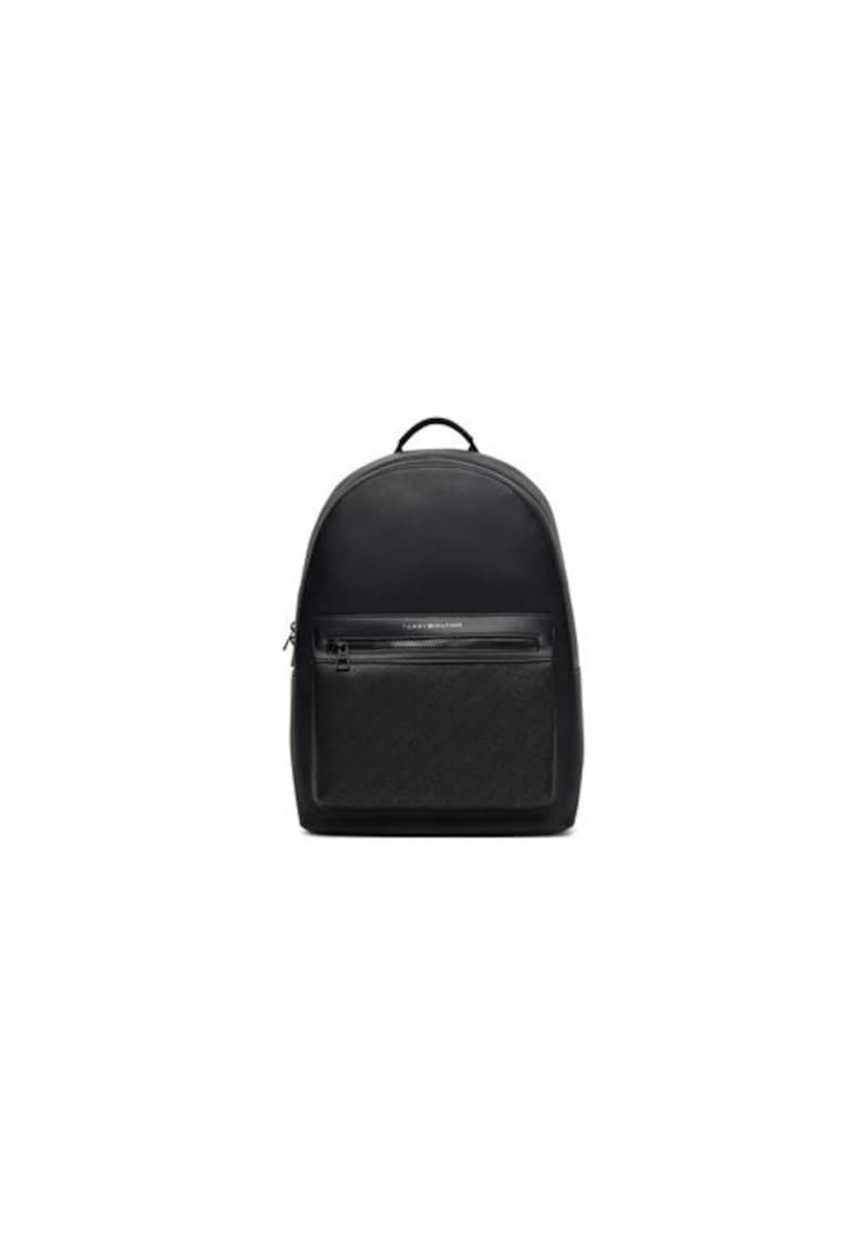 Rucsac barbatesc - 305370921 - piele ecologica - negru