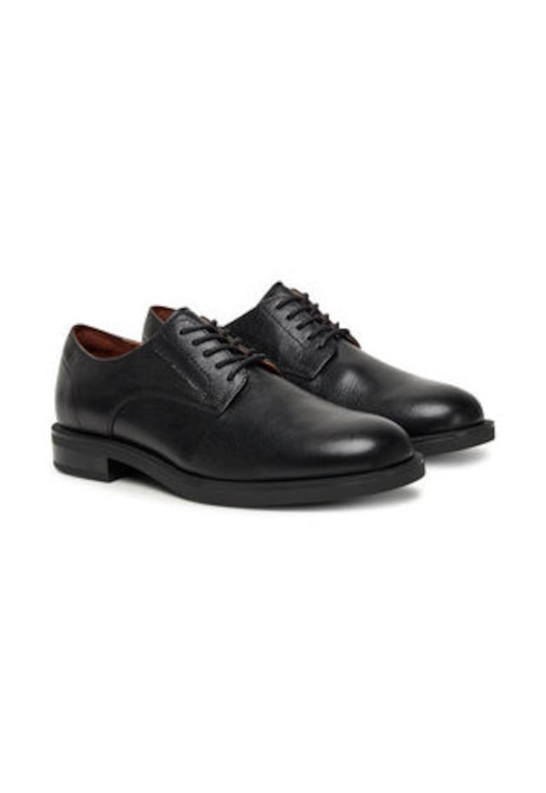 Pantofi barbati - piele naturala - negri